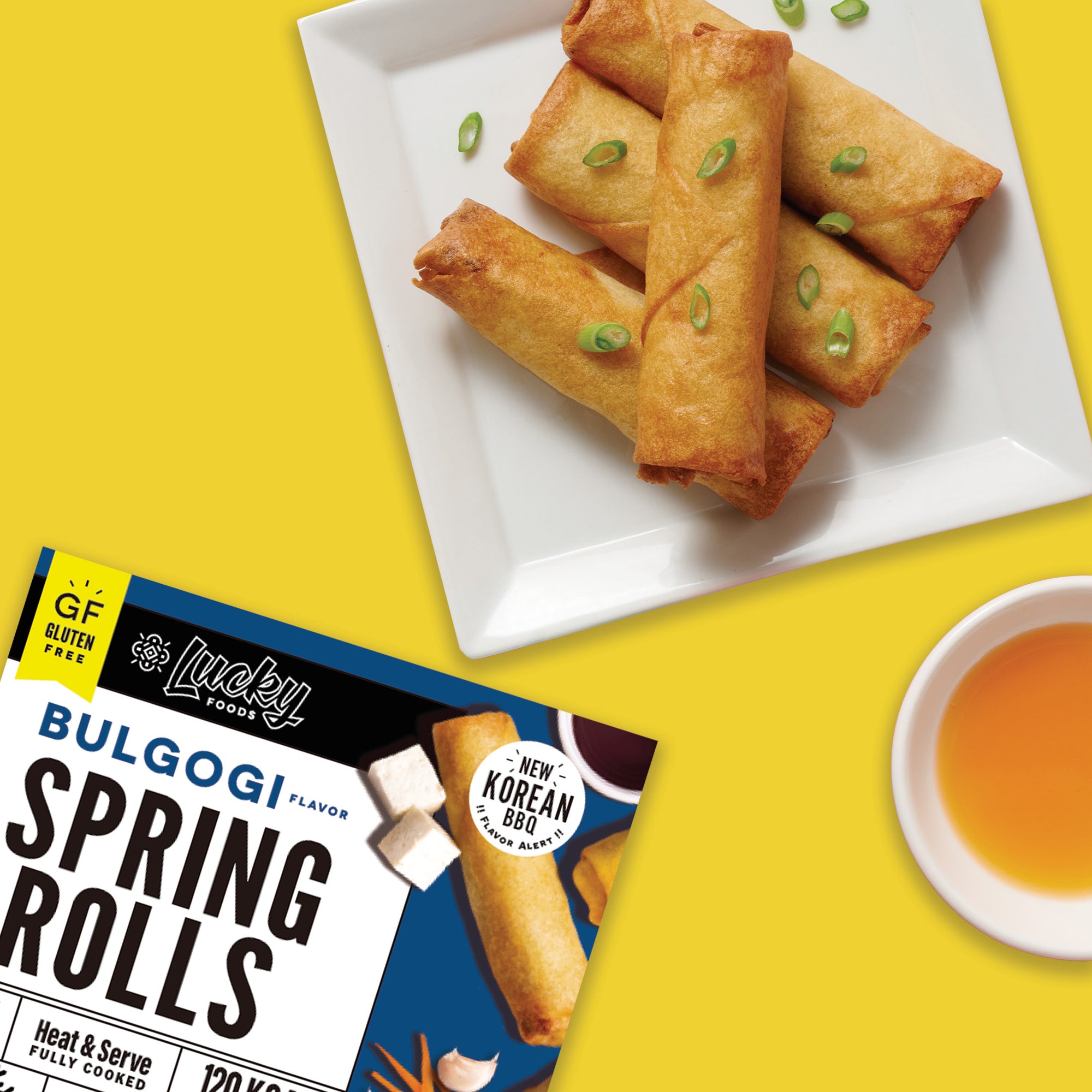 Gluten Free Bulgogi Spring Roll