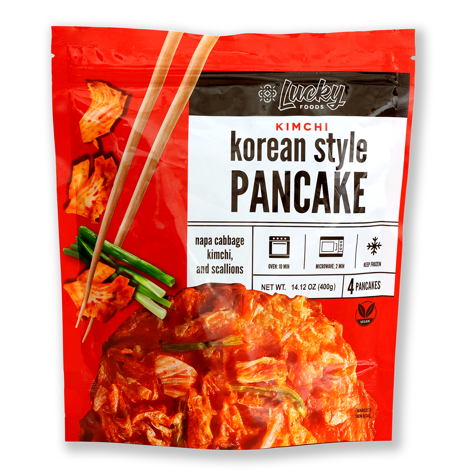 Panqueques de kimchi