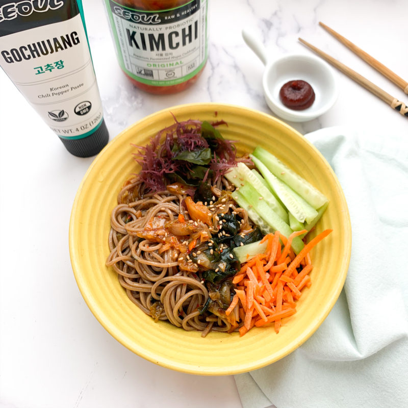 Kimchi Noodle Salad