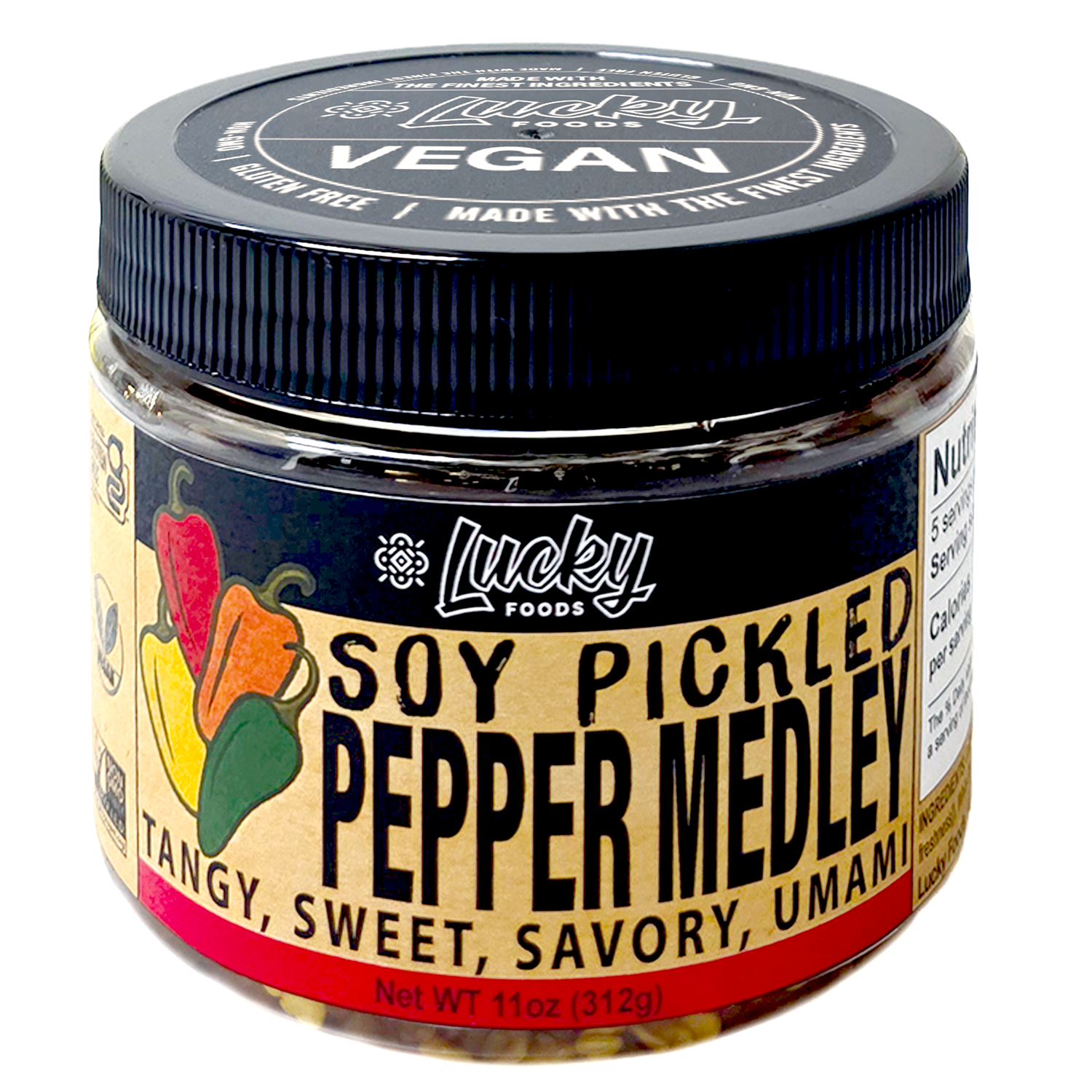 Soy Pickled Pepper Medley
