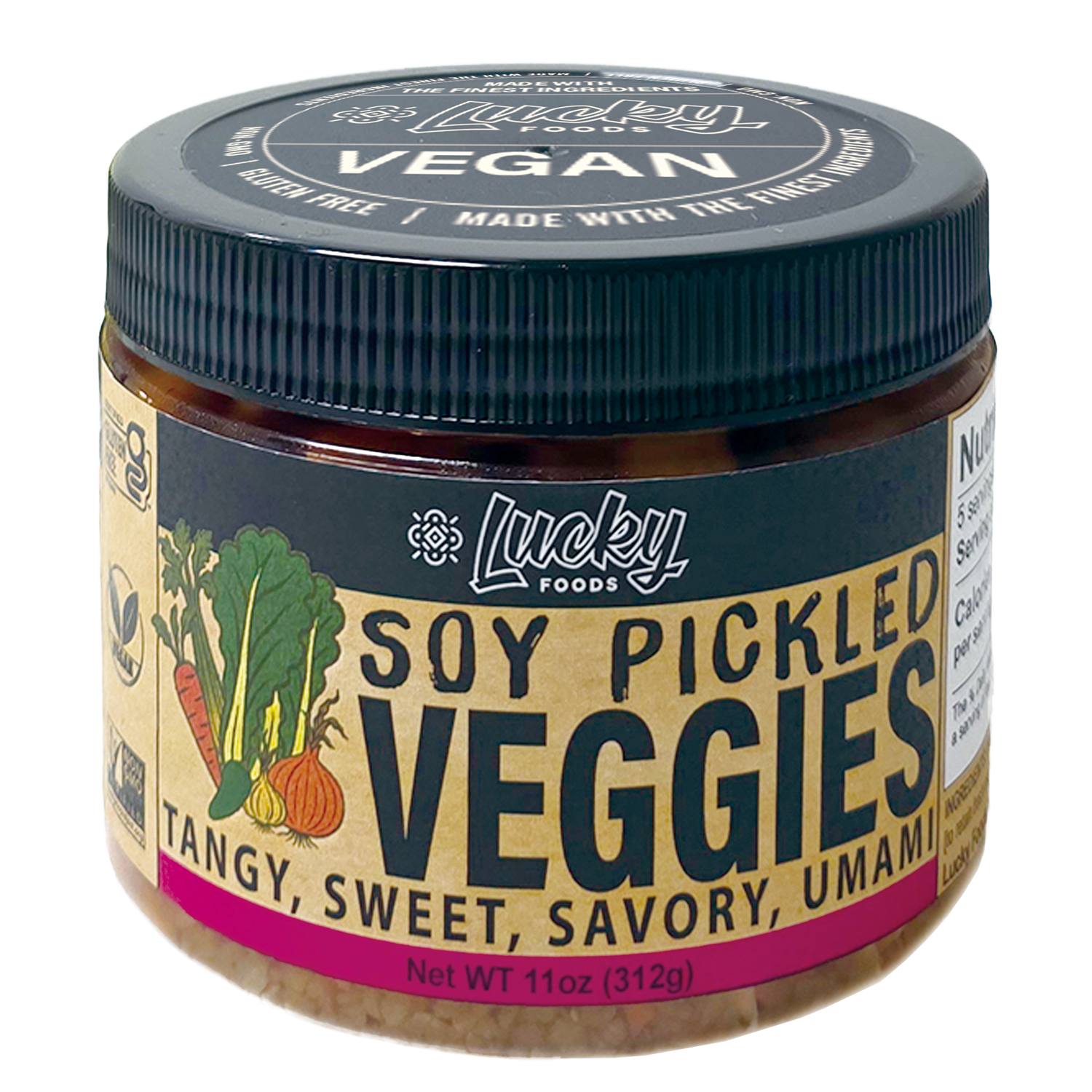 Soy Pickled Veggies