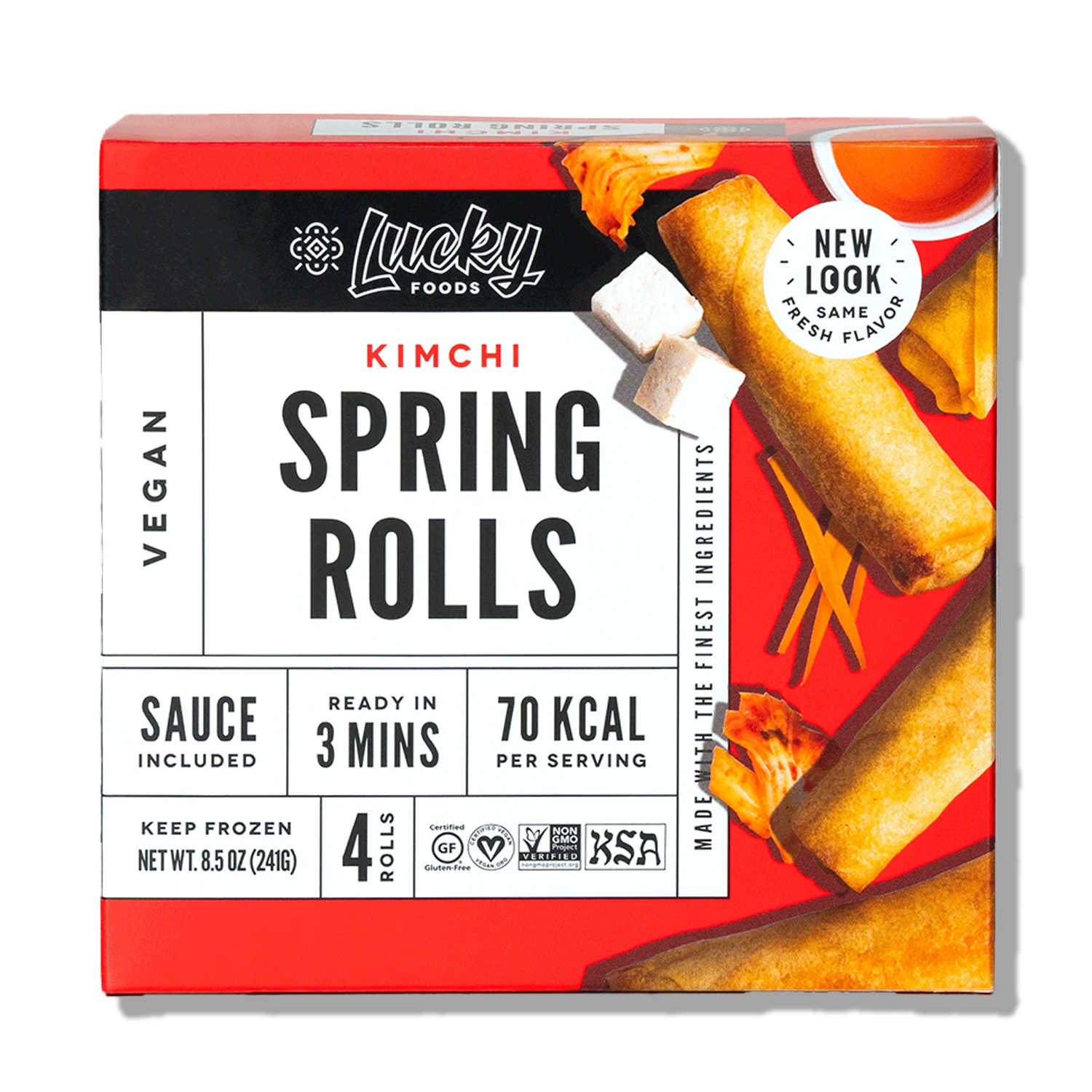 Kimchi Spring Rolls