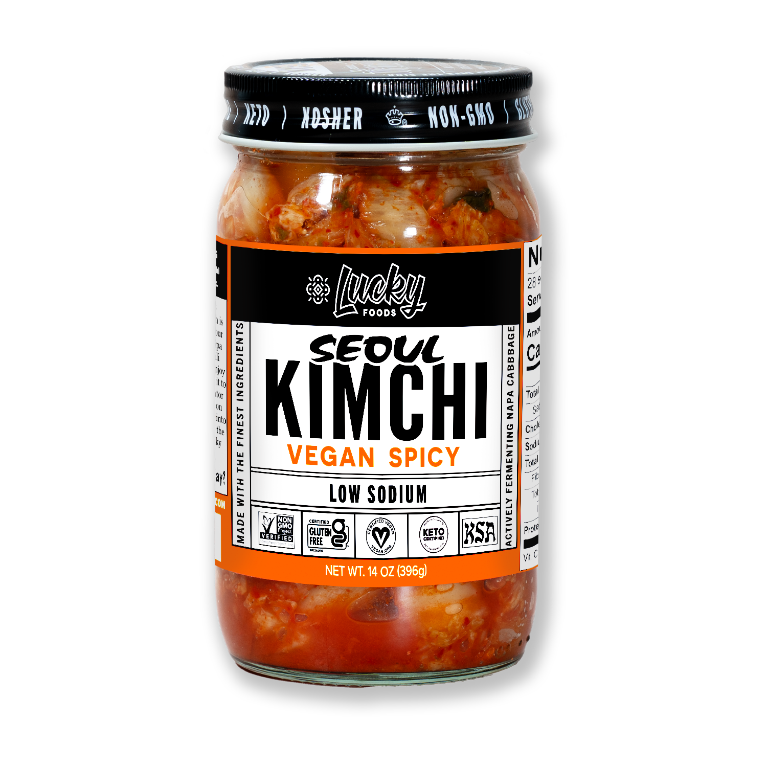 Kimchi picante vegano de Seúl