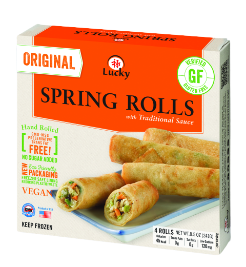 Gluten Free Spring Rolls Lucky Foods 8619