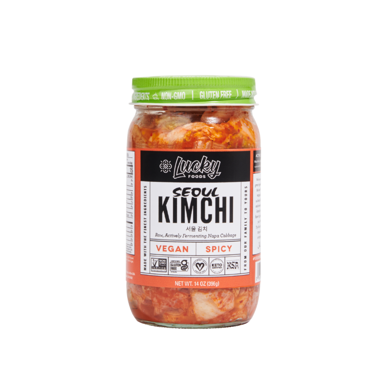 Lucky Foods Spicy Vegan Kimchi